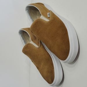 Vans suede and canvas slip-ons size 9